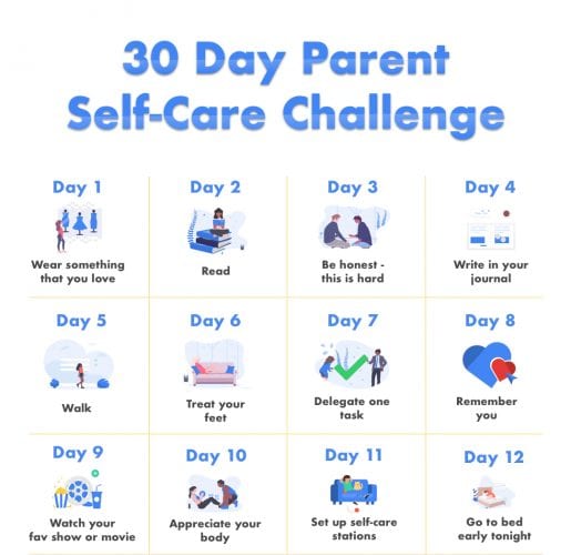 Introducing Our New Parent Self-Care Challenge